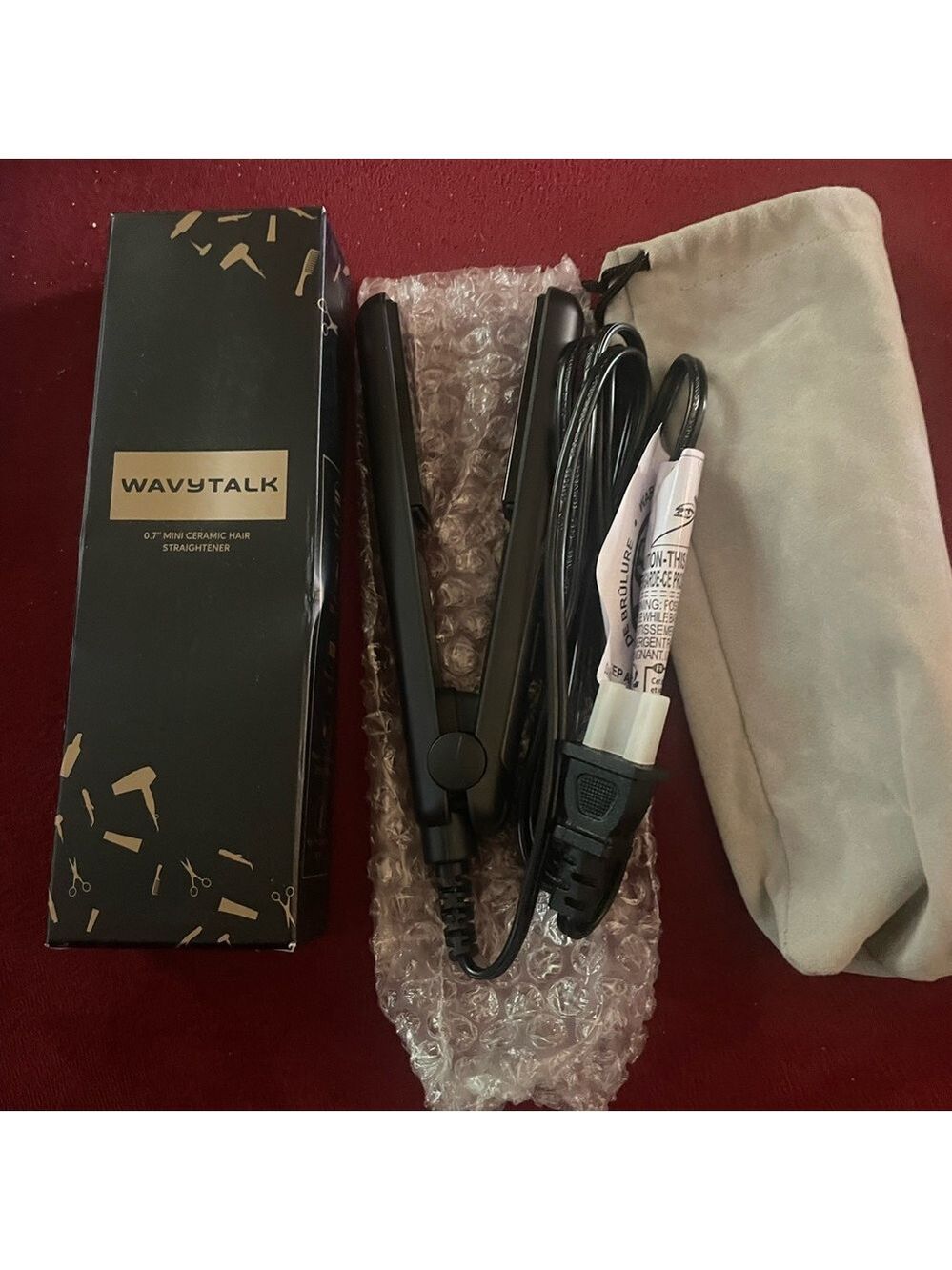 Wavytalk Mini Straightener NWT